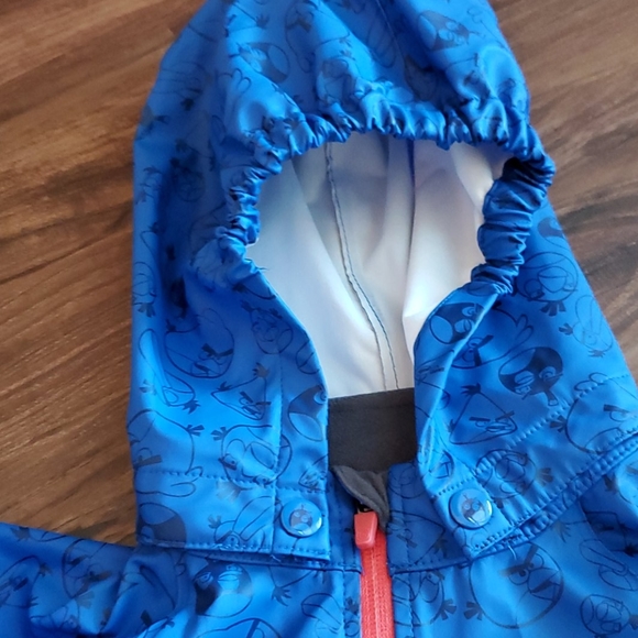 H&M Jackets & Coats Angry Birds Rain Jacket Poshmark